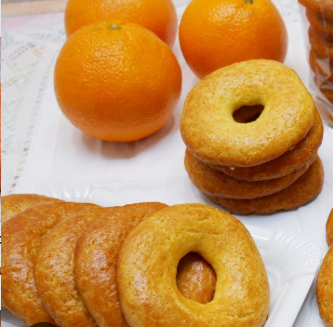 rosco de naranja sin azucar